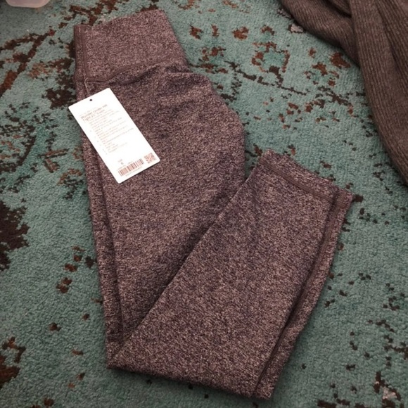 lululemon athletica Pants - Lululemon Wunder Under High Rise 25” Heathered